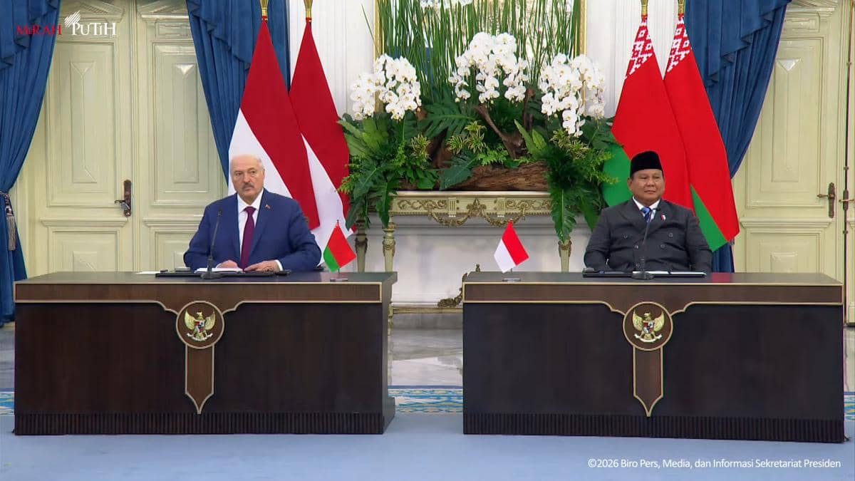 RI-Belarus Sepakati Kerja Sama Bilateral, Prabowo Janji Balas Berkunjung