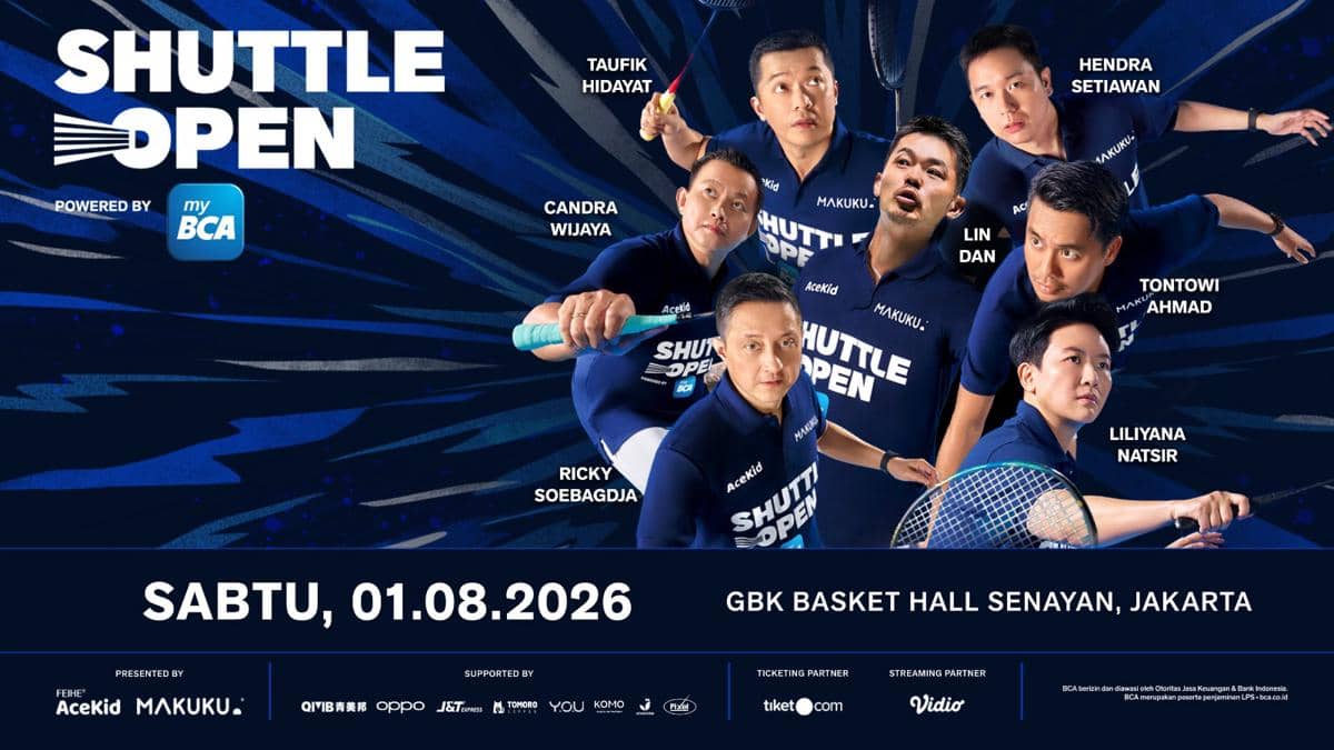 Turnamen Antar Legenda Digelar: Ada Taufik Hidayat Sampai Hendra Setiawan