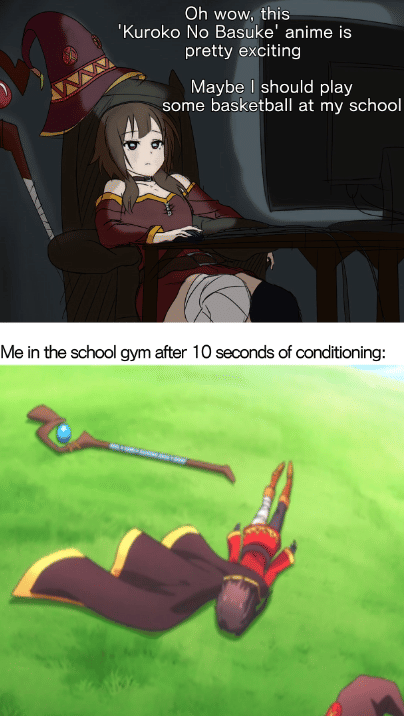 meme anime olahraga