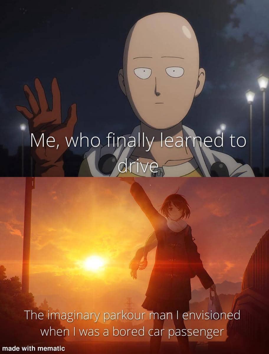 meme anime tentang penumpang