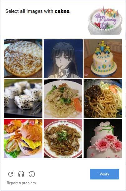 meme anime tentang CAPTCHA