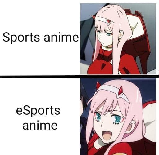 meme anime olahraga