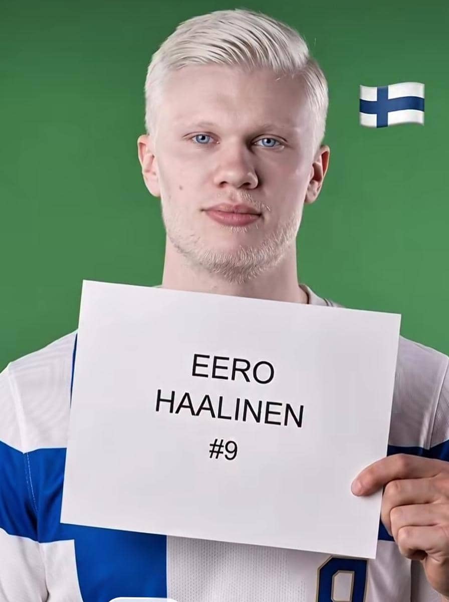 potret Haaland 