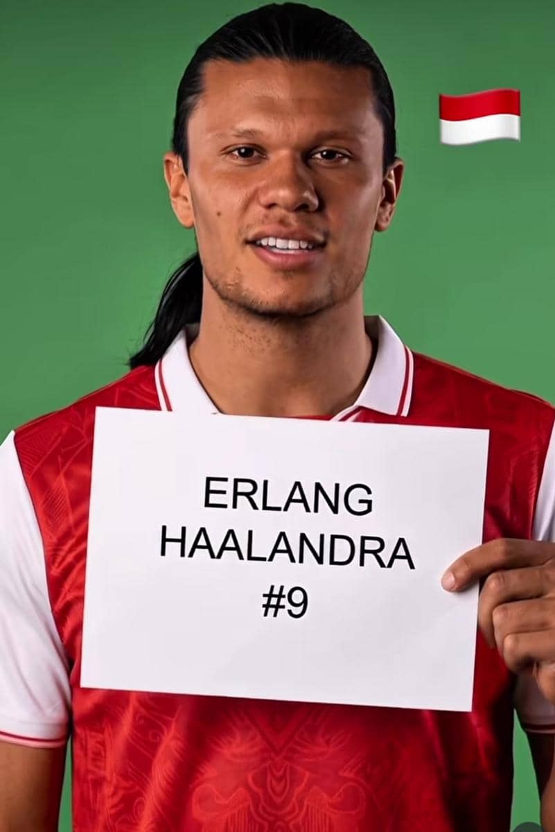 potret Haaland 