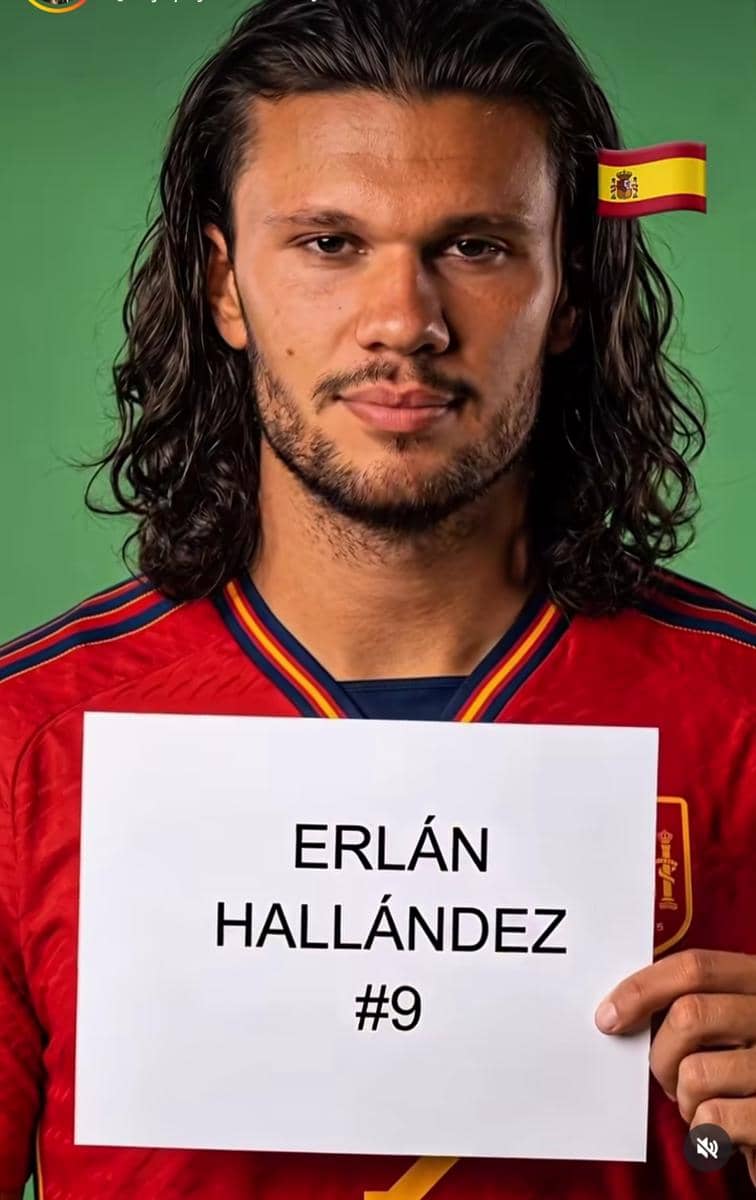 potret Haaland 