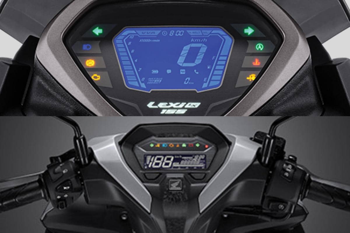 Speedometer Yamaha LEXi LX 155 dan Honda Vario Evo 160
