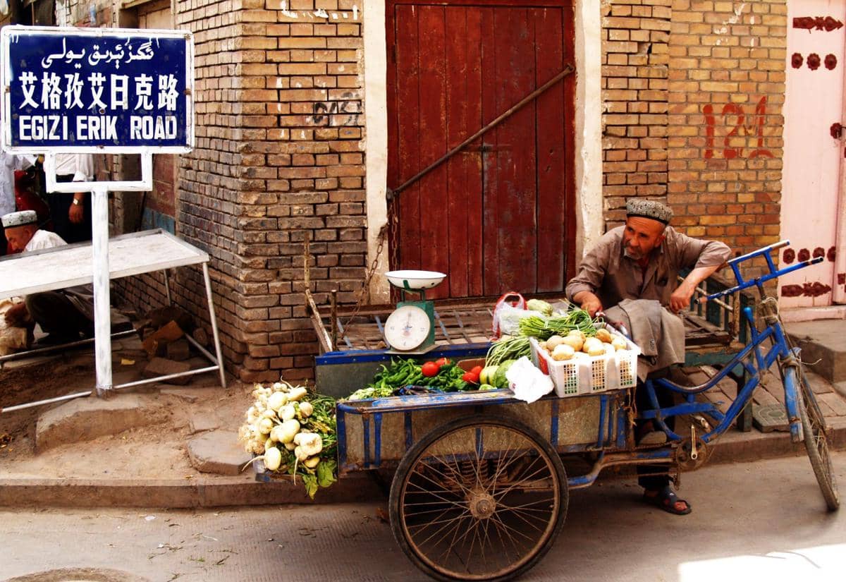 ilustrasi Uyghur China