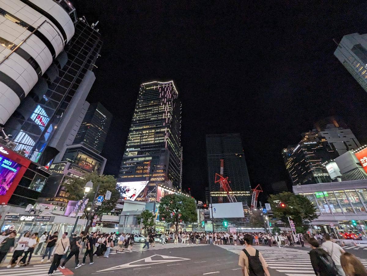 potret Shibuya Crossing
