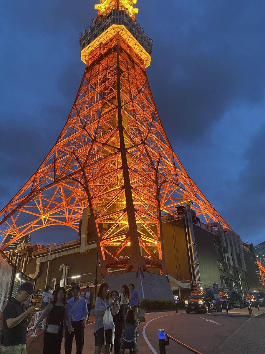 potret Tokyo Tower View