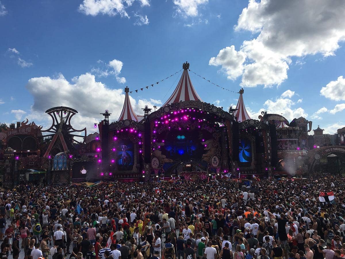 Potret Festival Tomorrowland, Belgia