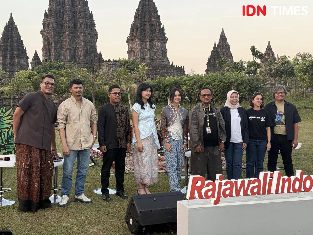 konferensi pers Prambanan Jazz Festival 2026 pada Kamis (2/7/2026) (