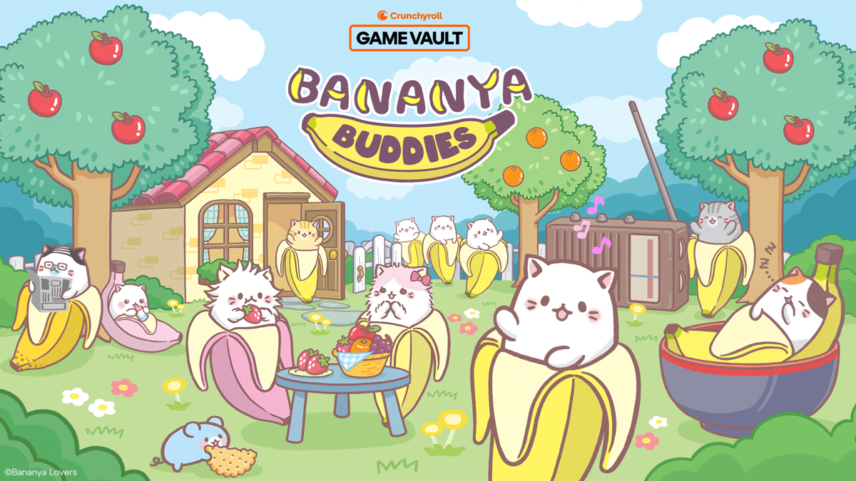 Crunchyroll Game Vault Rilis Eksklusif Bananya Buddies Musim Panas Ini