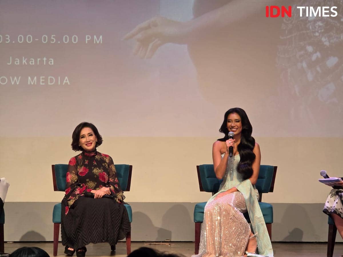 Press Conference Goes to Miss Supranational 2026 di ICE Palace, Lotte Shopping Mall