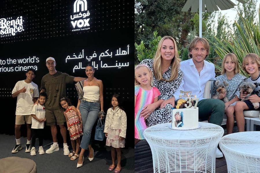Adu Gaya Georgina Rodriguez vs. Istri Luka Modric (instagram.com/georginagio | instagram.com/lukamodric10)