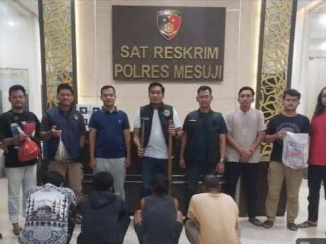 Polisi Tangkap Empat Pelaku Penyembelih Tapir di Mesuji, Ini Perannya