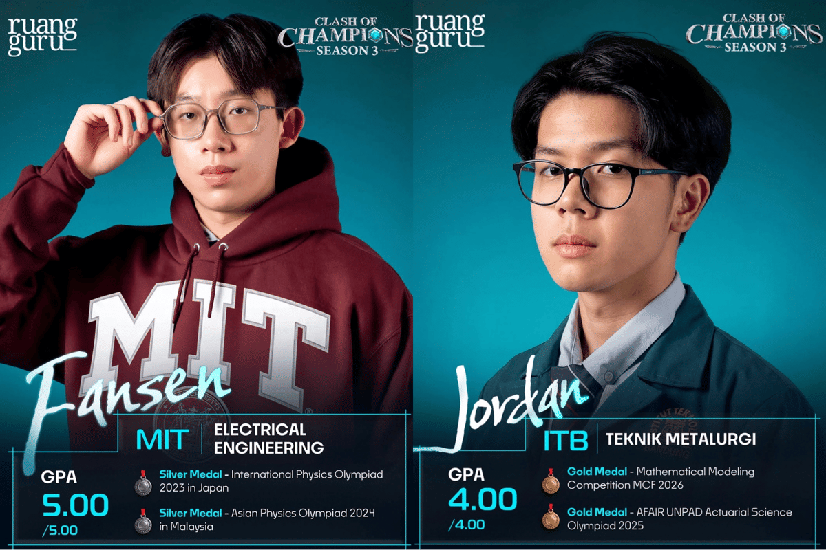 Daftar Peserta Clash of Champions Season 3 yang Dapat IPK Sempurna