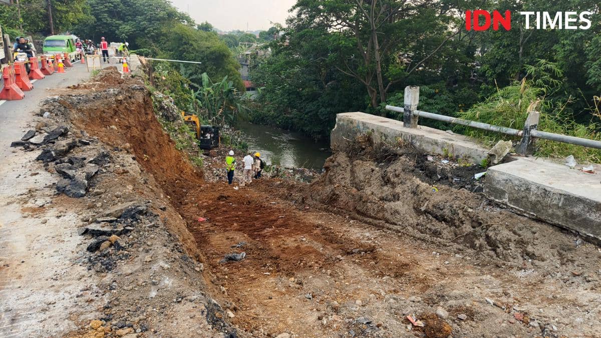 Proyek Perbaikan Longsor di Bogor Telan Anggaran Rp5,4 Miliar