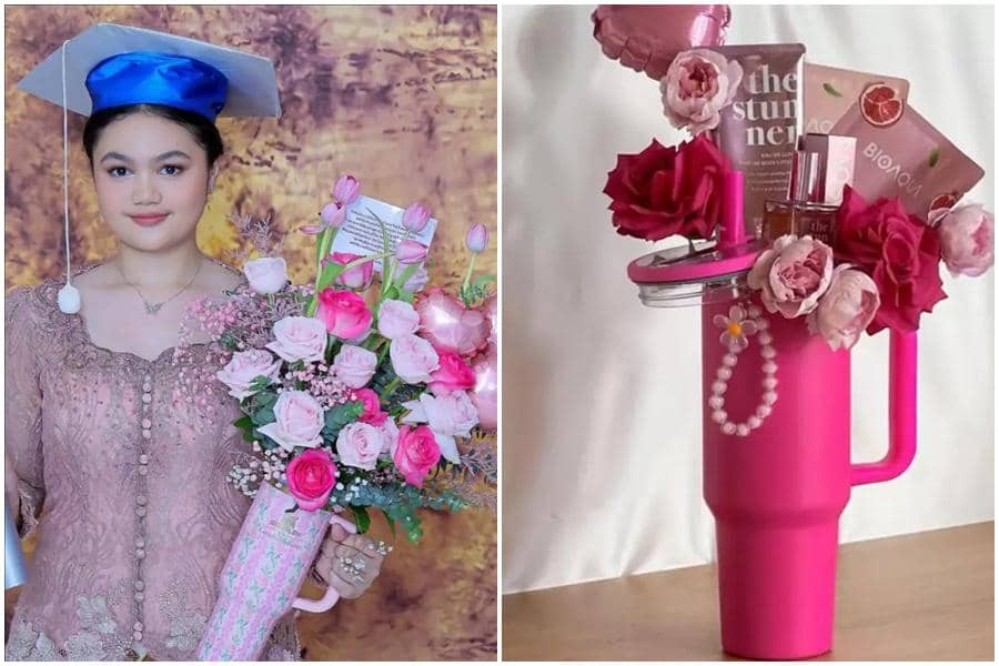 DIY Tumbler Bouquet yang Lagi Viral, Bisa Bikin di Rumah