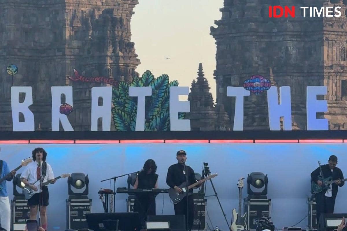 Perunggu Playing Jazz di Prambanan Jazz 2026 Gandeng Band Littlefinger