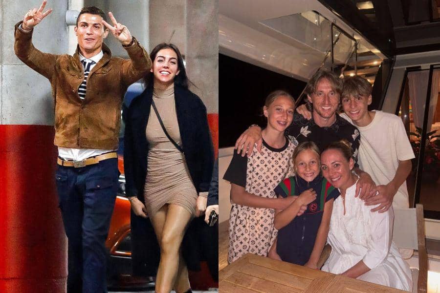 Adu Gaya Georgina Rodriguez vs. Istri Luka Modric (instagram.com/georginagio | instagram.com/lukamodric10)