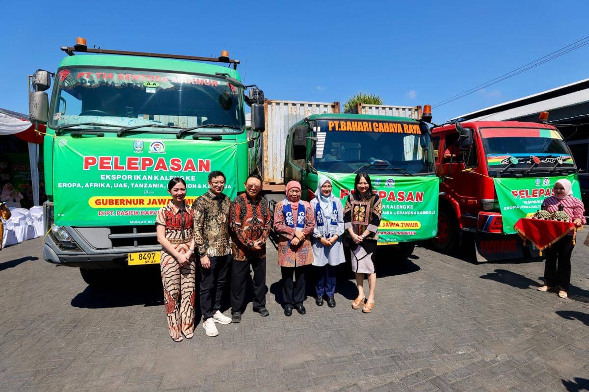 Banyuwangi Perkuat Ekspor Global, Khofifah Lepas Sarden Rp10 Miliar