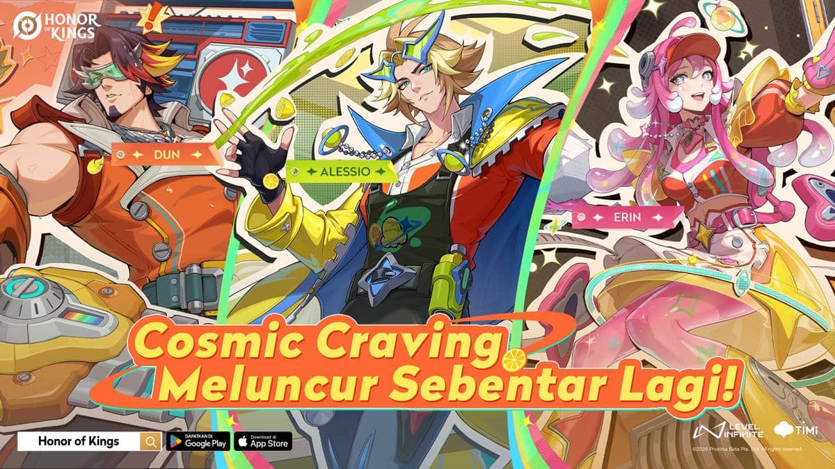 Honor of Kings Luncurkan Seri Skin Cosmic Craving, Temanya Kuliner!