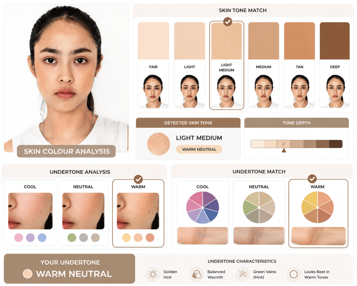 hasil analisis warna kulit wajah pakai ChatGPT