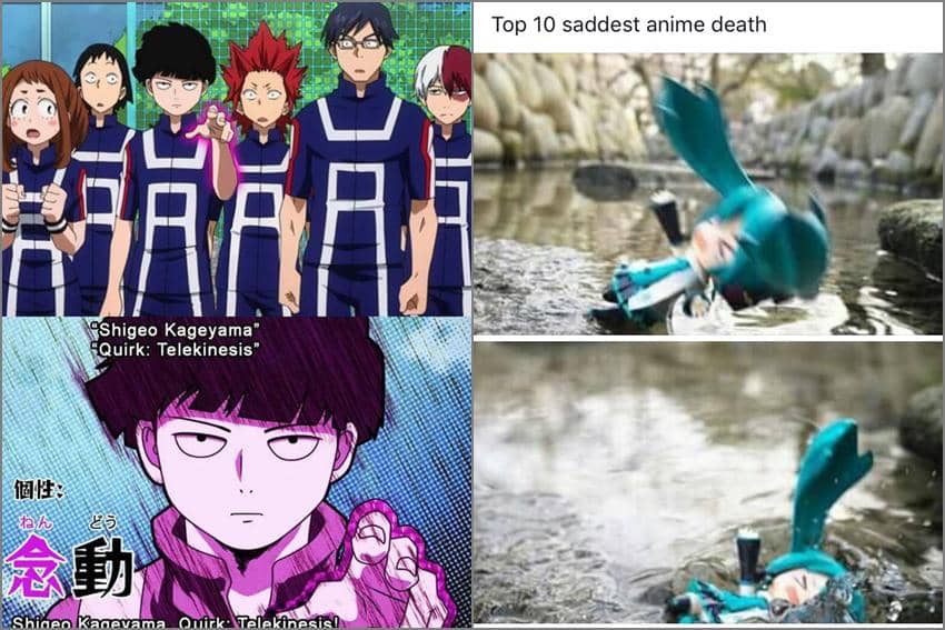 8 Meme Top 10 Anime Versi Kocak, Kageyama Masuk Kelas 1-A?