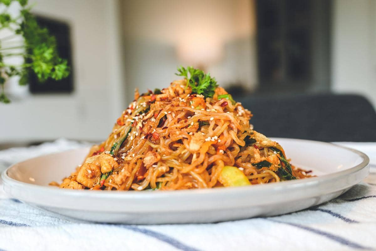Resep Mie Saus Kacang Pedas yang Kaya Rasa