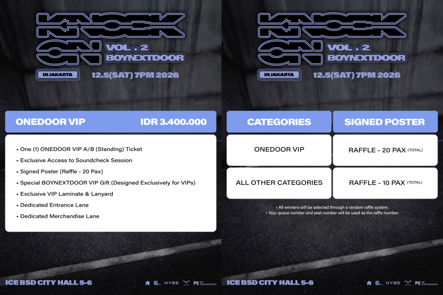 poster konser BOYNEXTDOOR (x.com/PKEnt_ID)