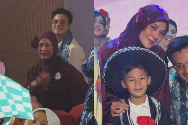 7 Potret Paula Verhoeven dan Baim Wong Kompak Hadiri Wisuda TK Kiano
