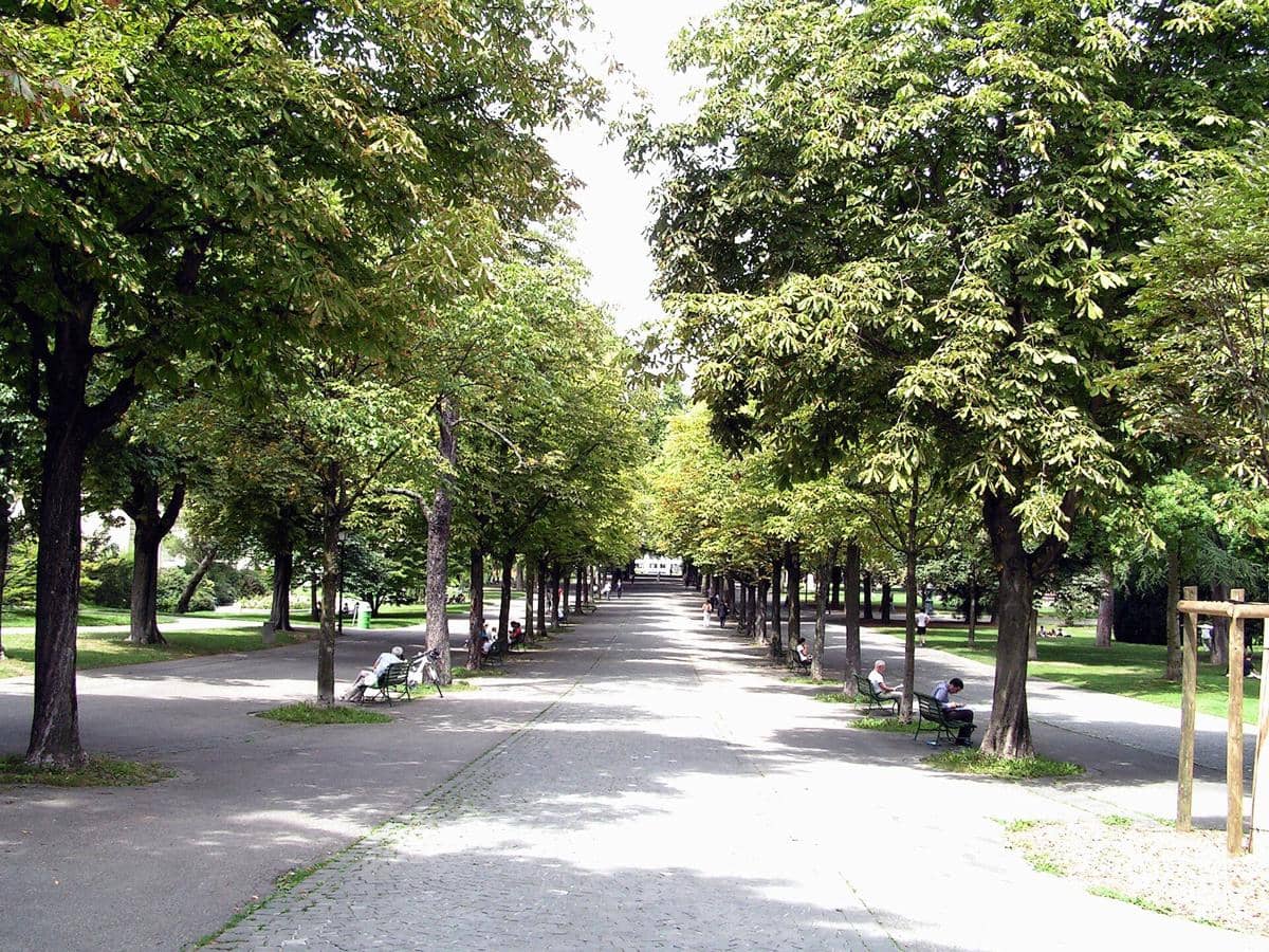 potret Parc des Bastions di Geneva