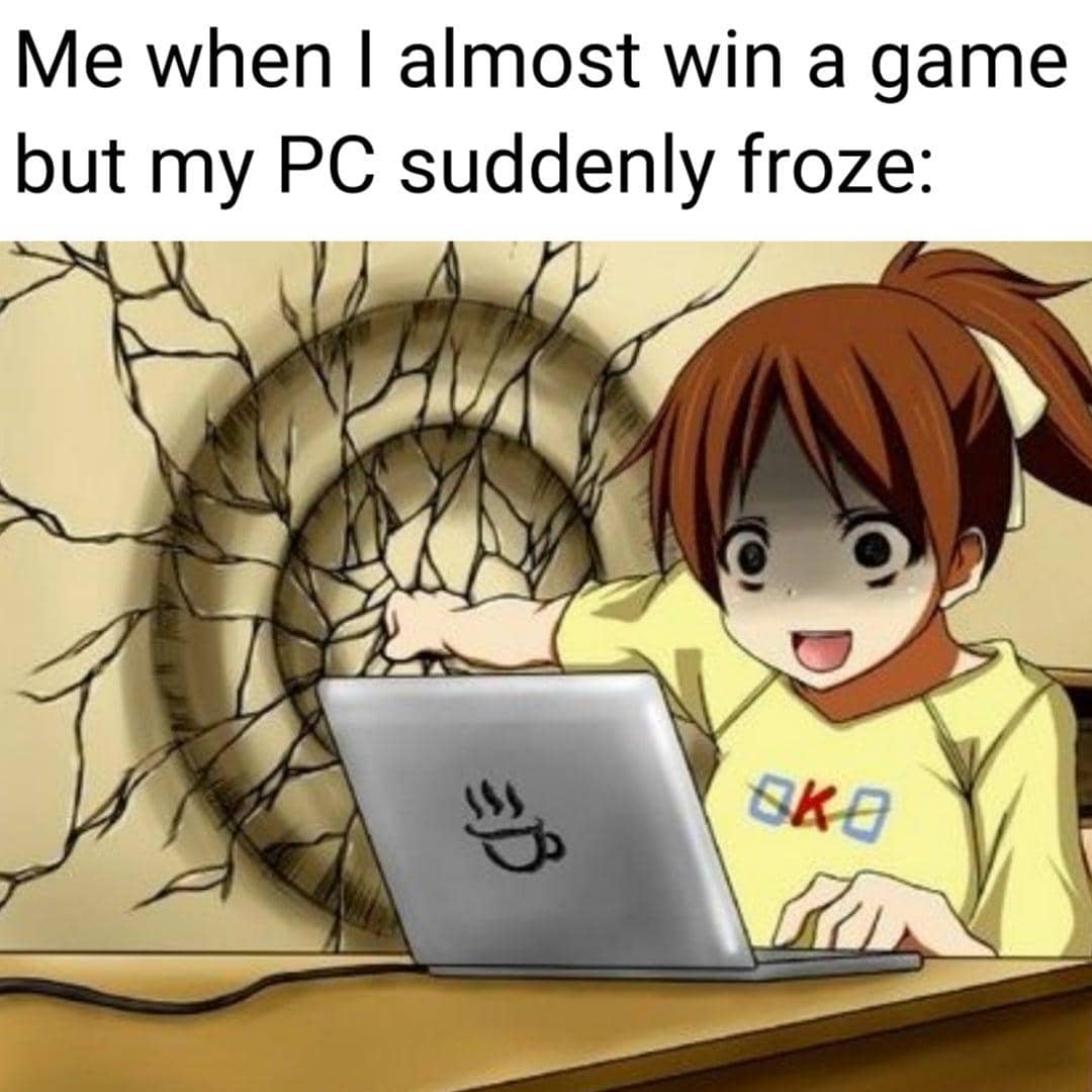 meme kartun tentang laptop