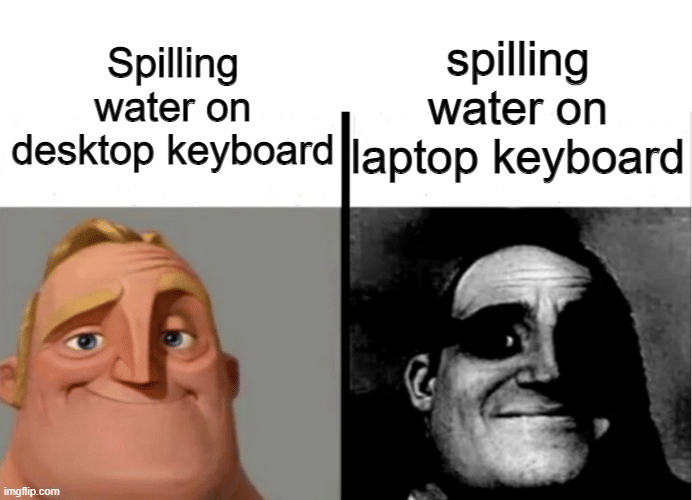 8 Meme Kartun tentang Laptop, Eror pas Lagi Main Game