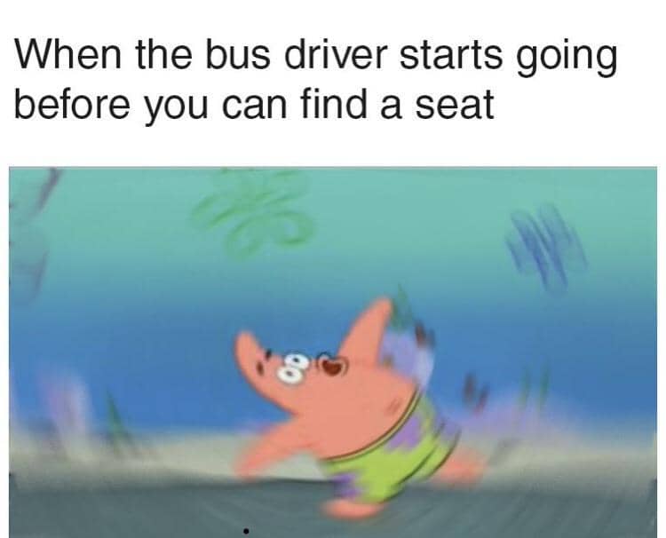 8 Meme SpongeBob tentang Sopir, Ada Aja Orang Iseng!
