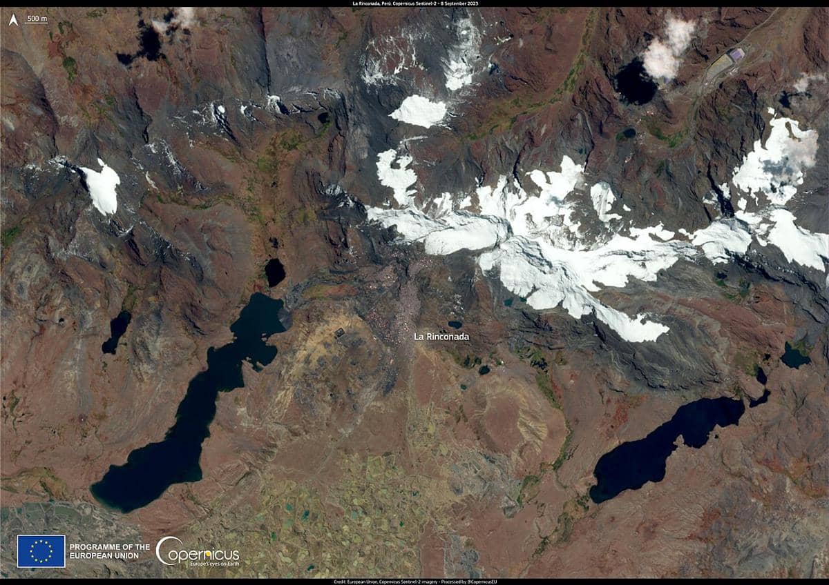 Citra satelit La Rinconada