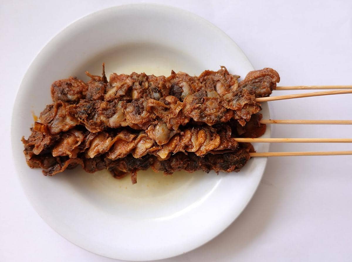 ilustrasi sate kerang
