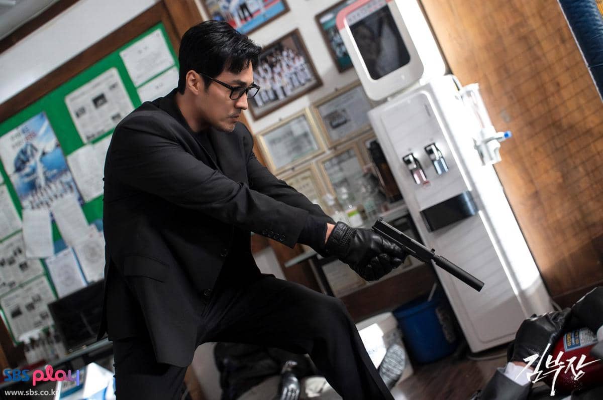 So Ji Sub di drakor Agent Kim Reactivated
