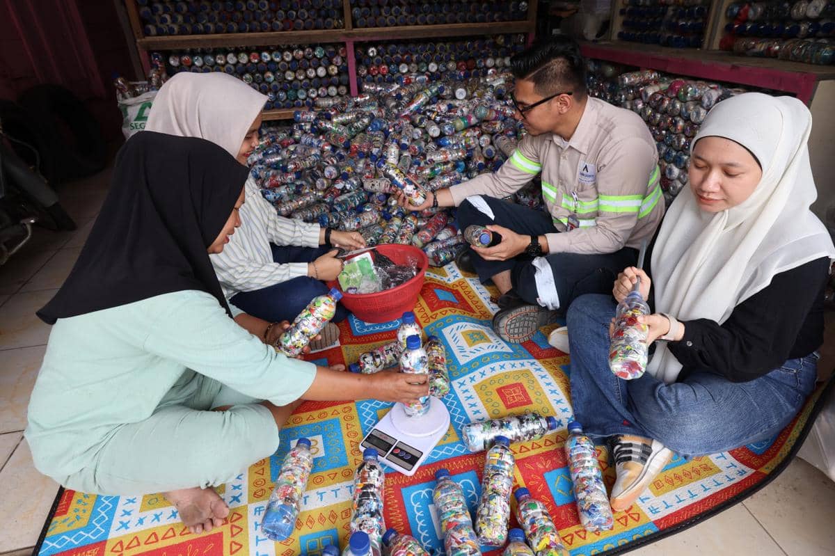 Ajak Warga Kelola Sampah Plastik, PTAR Bangun Taman Ecobrick Batangtoru