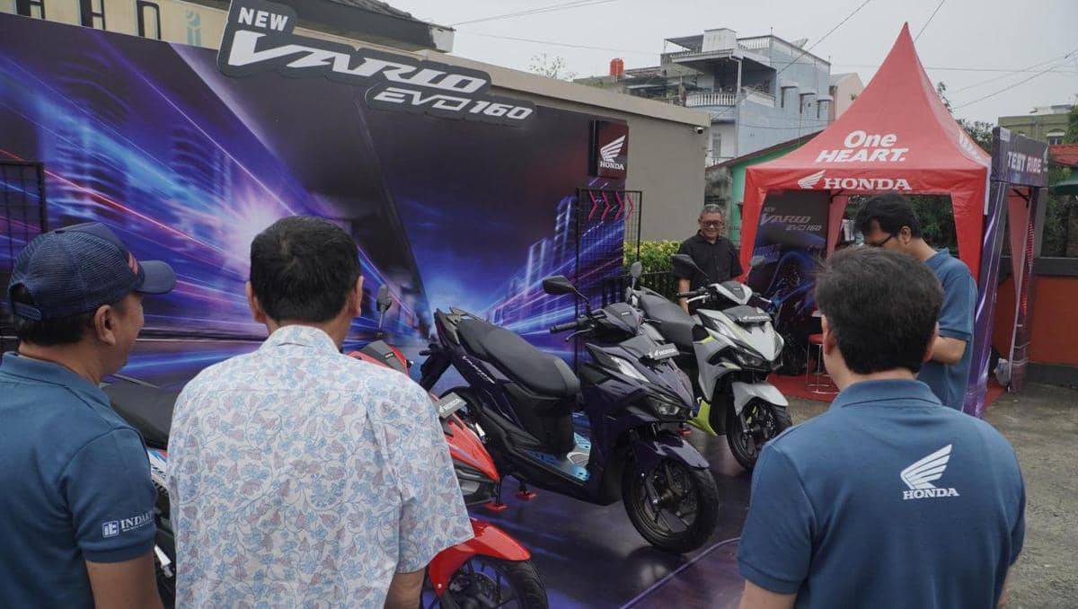 Evolusi Baru, Indako Perkenalkan New Honda Vario Evo 160 di Sumut