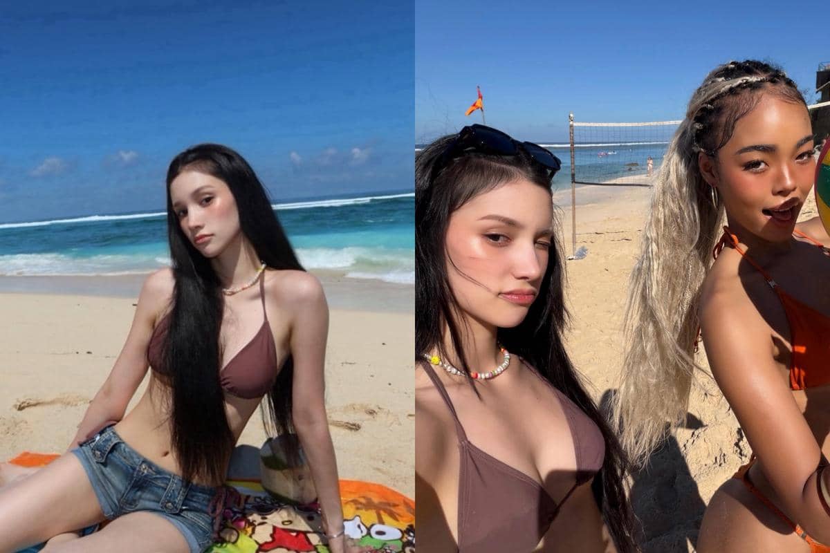 Jenny Park dan Huening Bahiyyih Kap1er di Bali