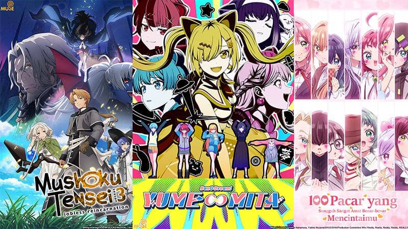 12 Judul Anime Musim Panas 2026 Siap Tayang di Muse!