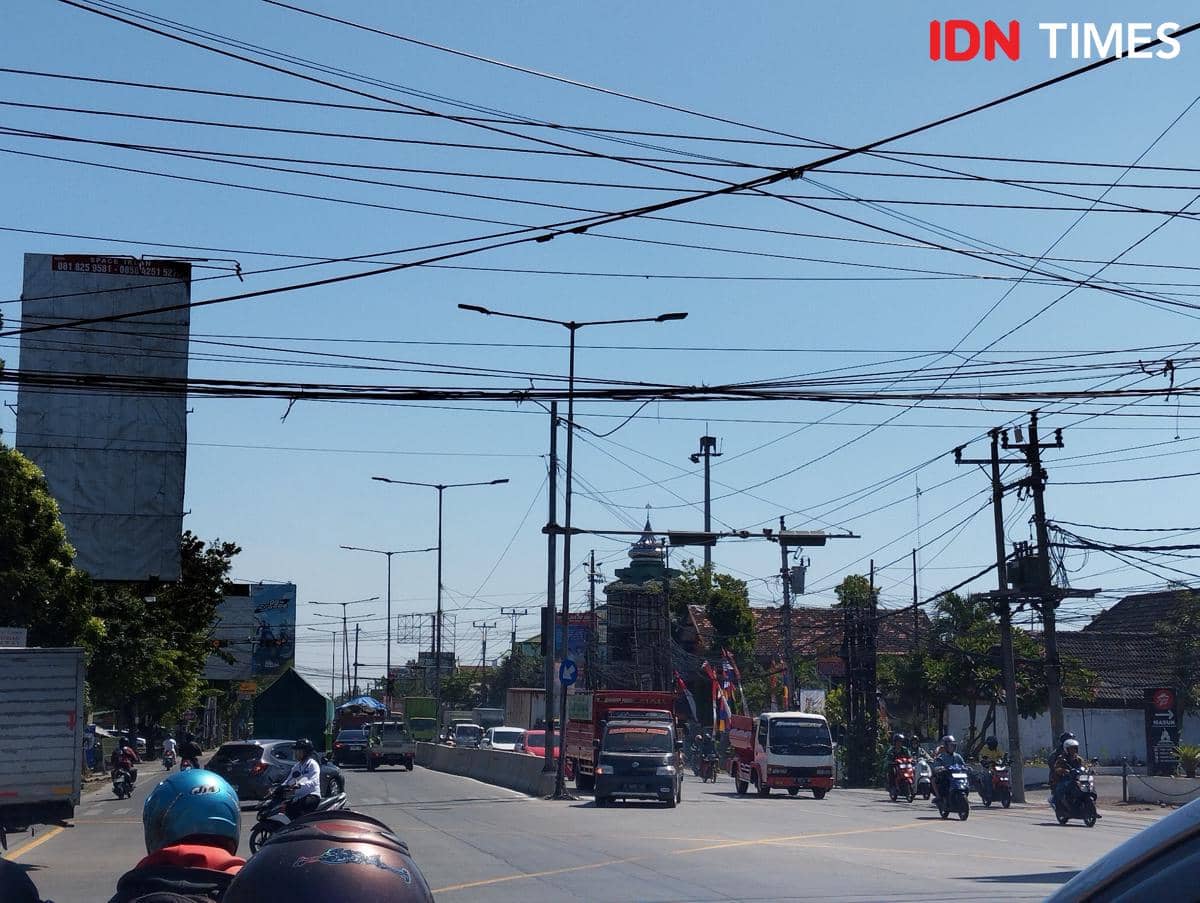 Cuaca panas di Kota Semarang. (IDN Times/Dhana Kencana)