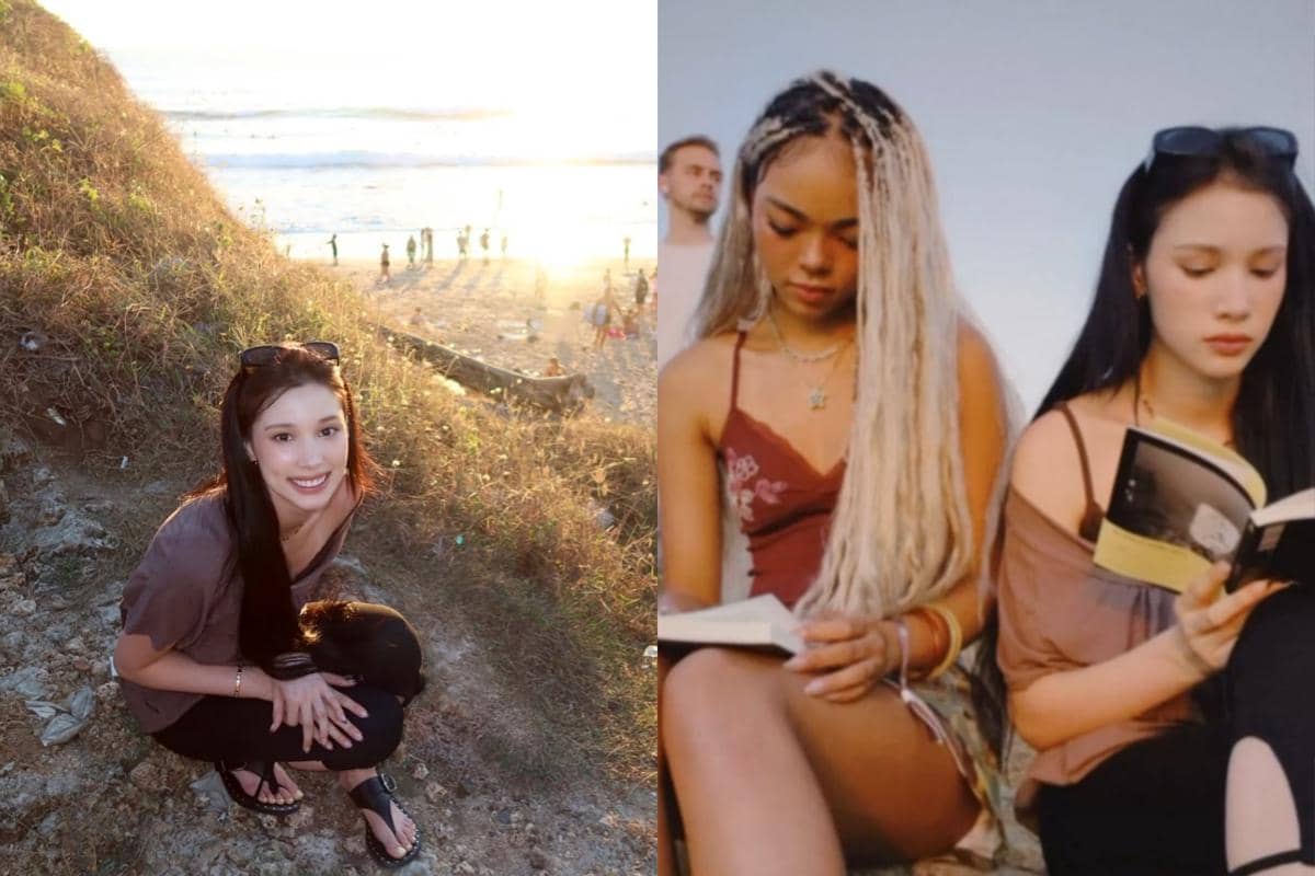 Jenny Park dan Huening Bahiyyih Kap1er di Bali