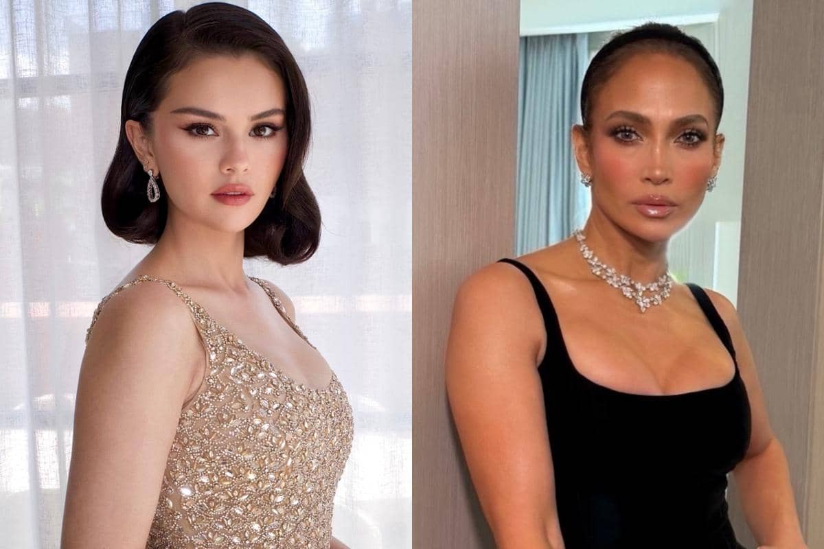 14 Potret Artis OTW ke Pernikahan Taylor Swift dan Travis Kelce