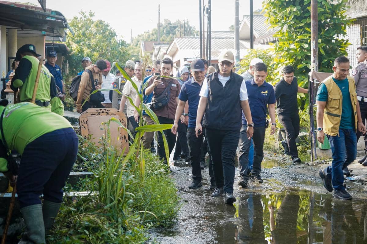 Warga Medan Labuhan Keluhkan Banjir, SDABMBK Mendata Elevasi Rumah