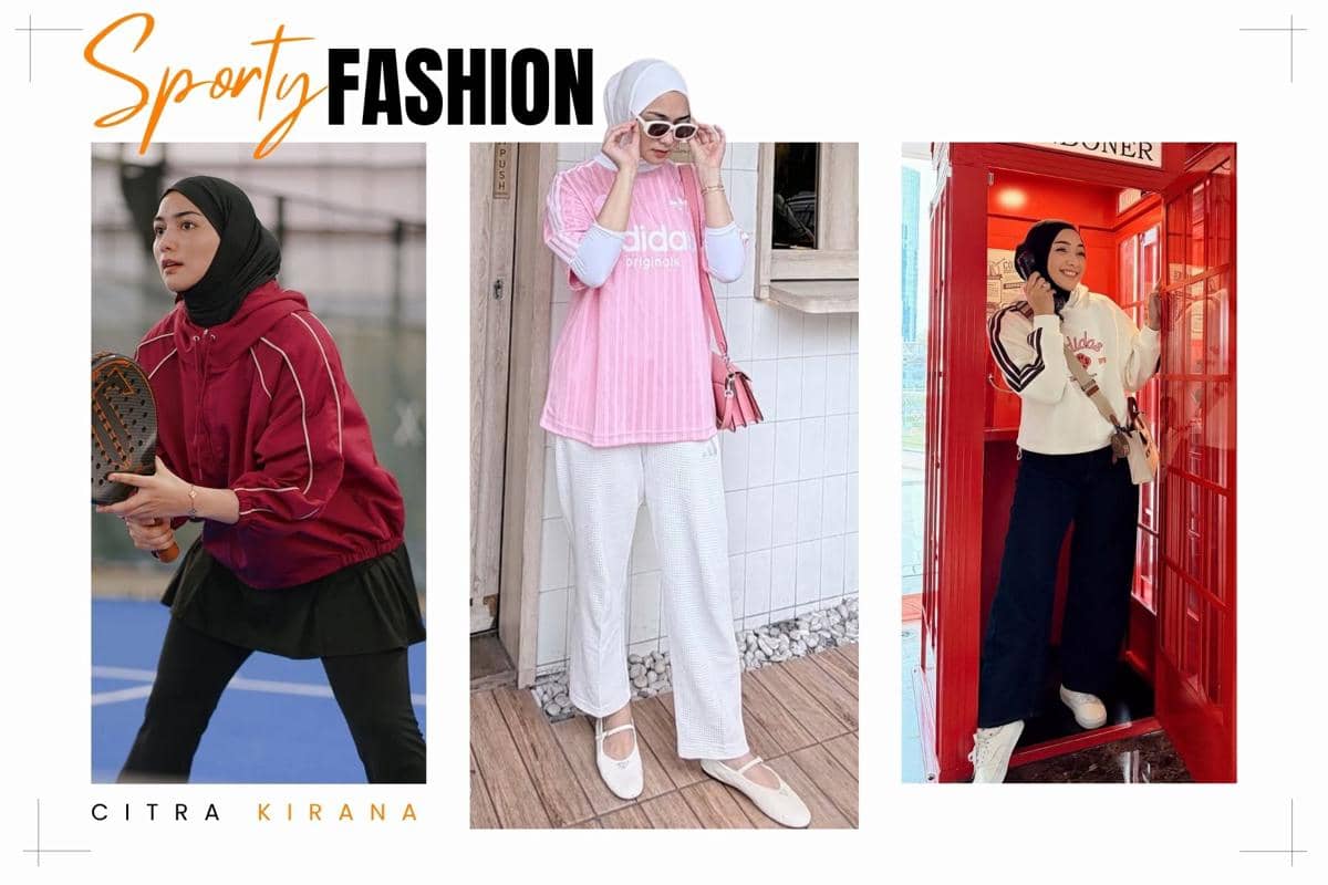 Selalu On Point, Intip Gaya Fashion Hijab Sporty ala Citra Kirana