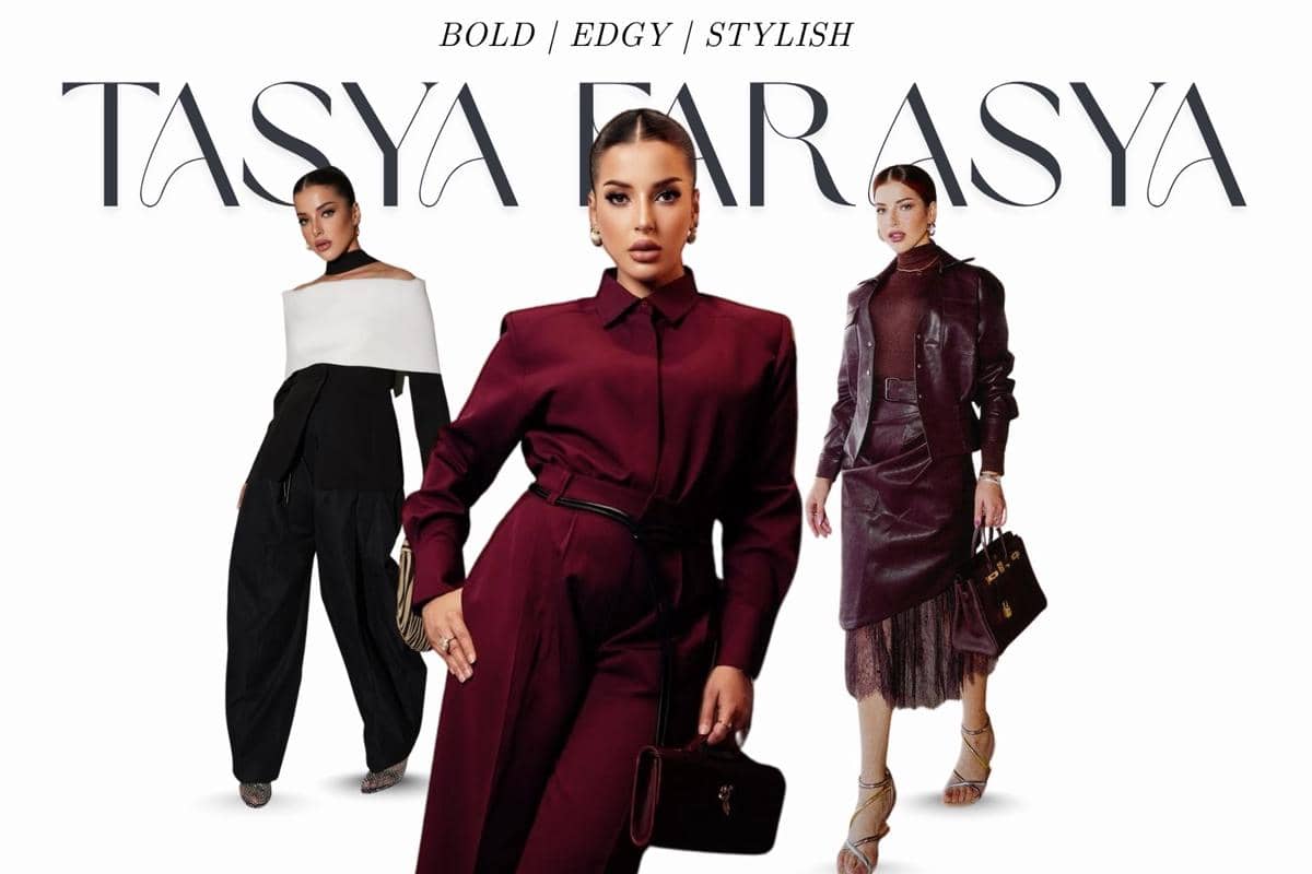 9 Look Fashion Tasya Farasya yang Edgy, Bold, dan Stylish