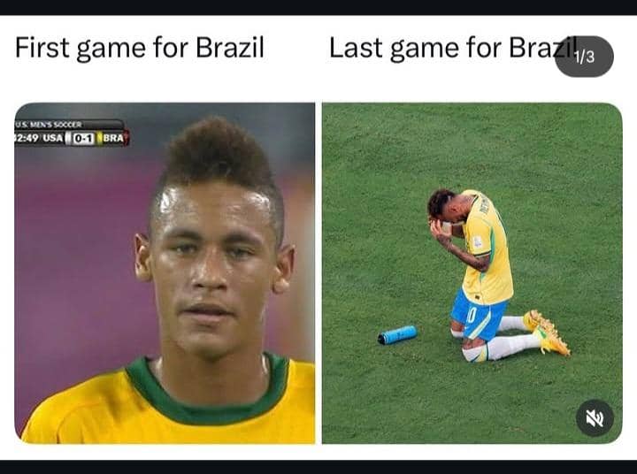 Mau Pensiun, 8 Meme Neymar Kalah Piala Dunia 2026 Bersama Brasil