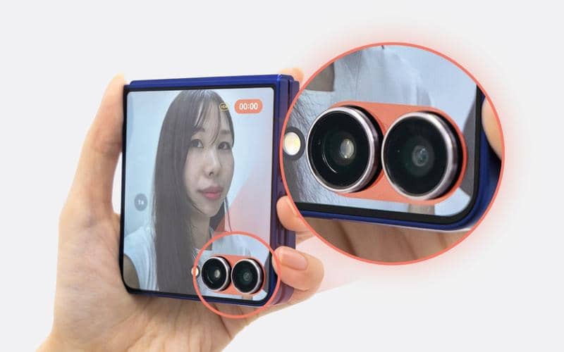 FlexCam Galaxy Z Flip7 membantu mengambil foto dan merekam video dengan lebih stabil